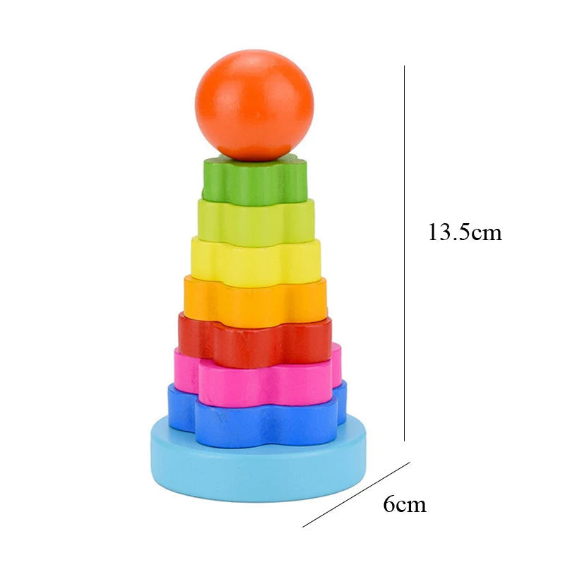 Quebra-Cabeça 3D de Madeira Montessori QWZ - Brinquedo Educativo com Temas Animais, Profissões e Música para Crianças 0-6 AnosBirthday Gifts