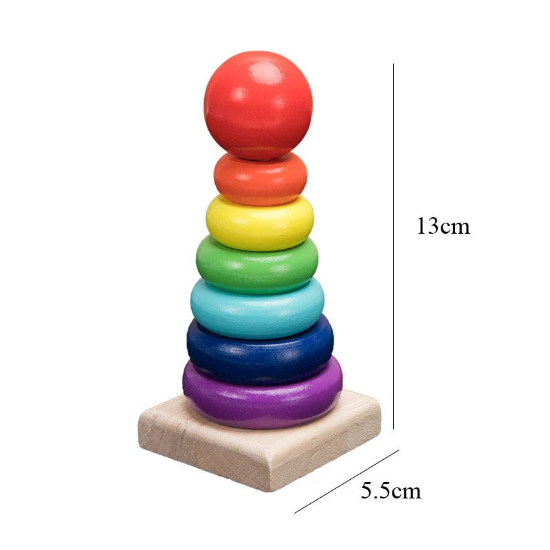 Quebra-Cabeça 3D de Madeira Montessori QWZ - Brinquedo Educativo com Temas Animais, Profissões e Música para Crianças 0-6 AnosBirthday Gifts