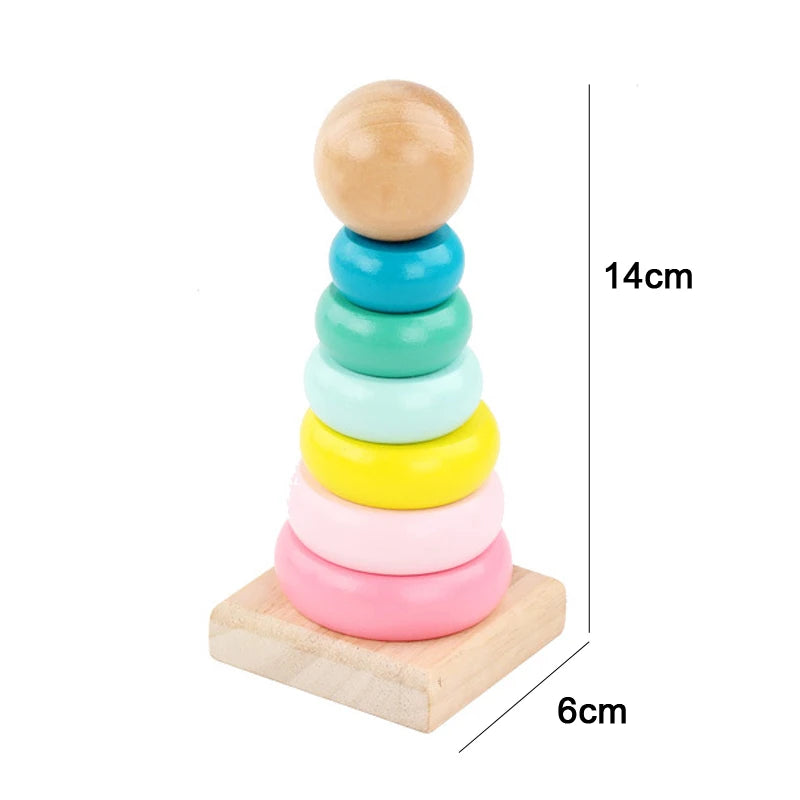 Quebra-Cabeça 3D de Madeira Montessori QWZ - Brinquedo Educativo com Temas Animais, Profissões e Música para Crianças 0-6 AnosBirthday Gifts