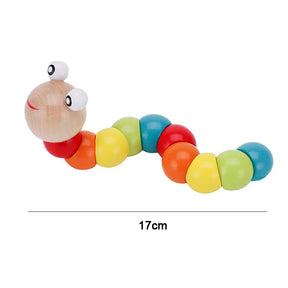 Quebra-Cabeça 3D de Madeira Montessori QWZ - Brinquedo Educativo com Temas Animais, Profissões e Música para Crianças 0-6 AnosBirthday Gifts